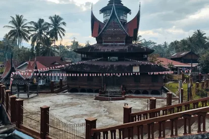 Masjid tuo lubuk bauak yang berusia sekitar 400thn
