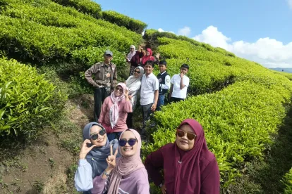 Negeri sejuk tanpa salju,perkebunan teh alahan panjang.