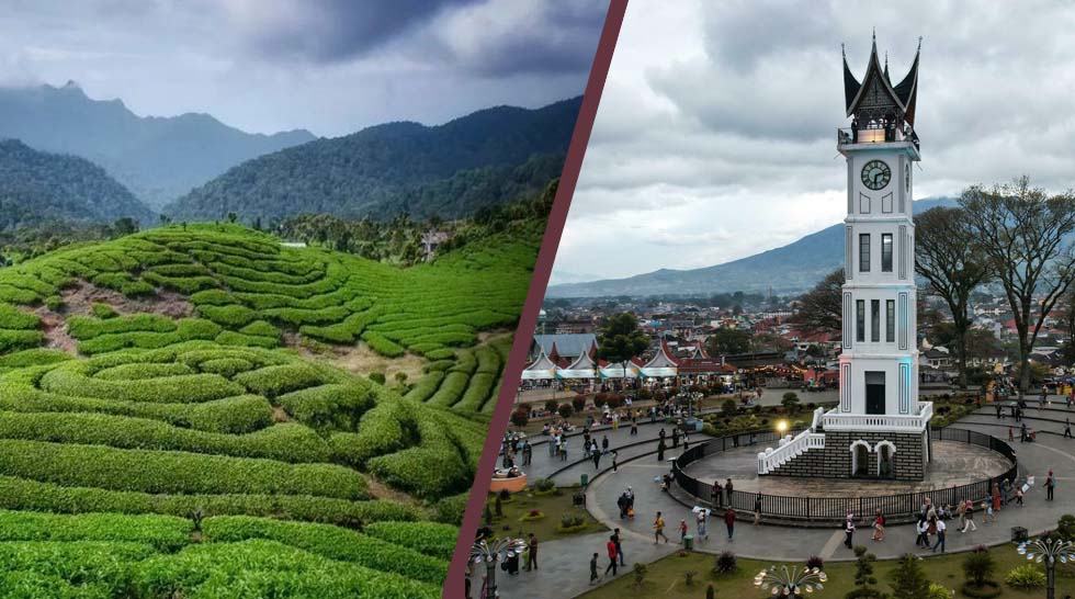 Pakej 4D3N Alahan Panjang - Bukittinggi - Padang